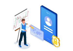 Set of Isometric Business People V1