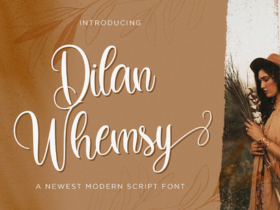 Dilan Whemsy - Modern Script Font