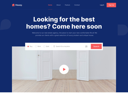 Housy - Real Estate Website