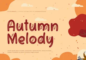 Olive Branch - Display Font