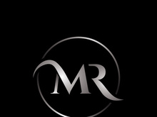Luxury letters MR , RM , M , R with an elegant, modern and unique monogram. Logo for business card , business , brand , company.