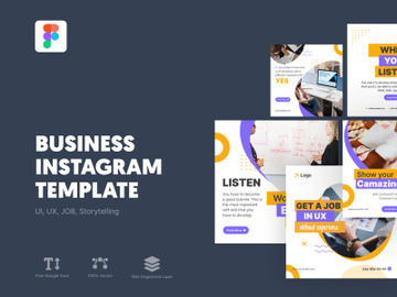 Business Instagram Template 2021 - UI, UX, JOB, Storytelling preview picture