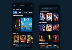Disney+ App Redesign