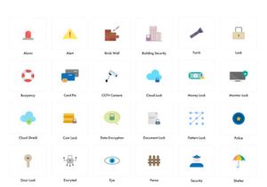 Security Color Icons