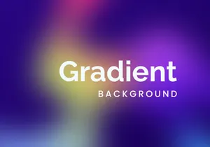 Vibrant gradient background with smooth color transitions