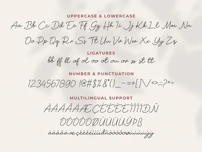 Soul Of You - Modern Script Font