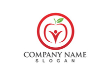 Health life people tree leaf green logo