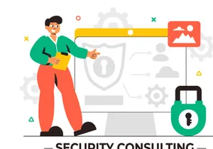 11 Security Consulting Illustration