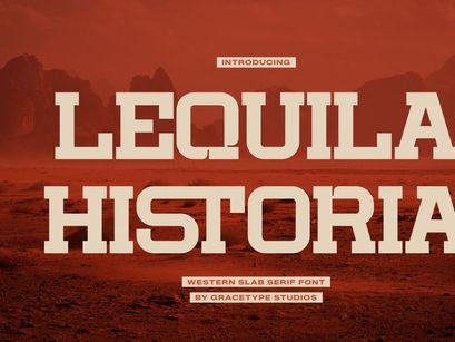 Lequila Historia | Western Slab Serif