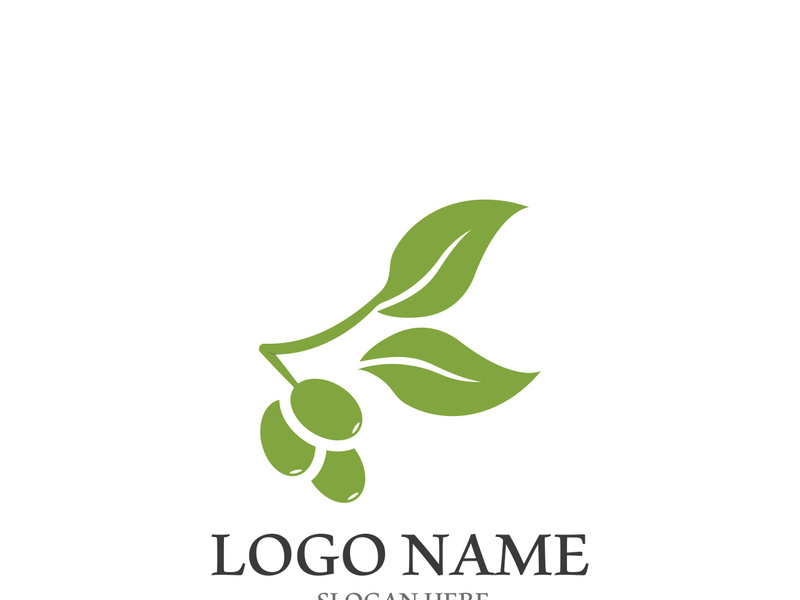 olive icon vector illustration design template