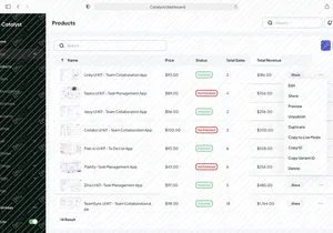 Catalyst - CRM Sales Dashboard App UI Kit