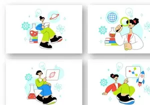 10 Female Led STEM Startups Illustration