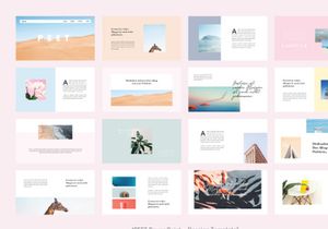 Free Peet Minimalist PowerPoint Template
