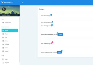 MaterialPro Free Angular Admin Dashboard Template