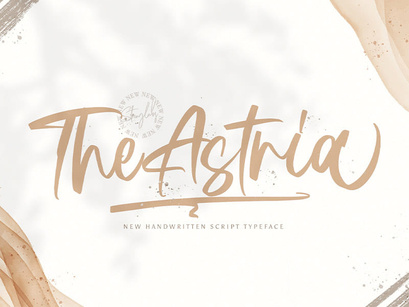 Astria - Handwritten Font