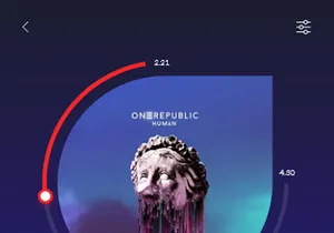 Music Player Apps concept