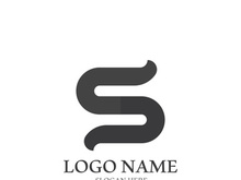 Business corporate S letter logo design vector