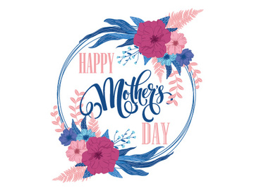 Happy Mother's Day SVG Illustration preview picture