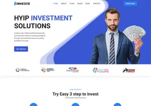 Investo - Hyip Investment Figma Template