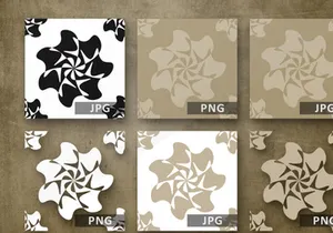 Zen Art Inspired Patterns