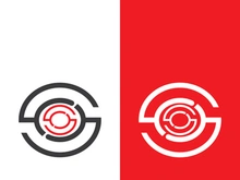 Business corporate S letter logo design vector