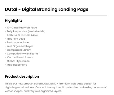 DGtal - Branding Website