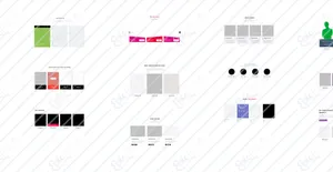 28 Team Blocks Widgets für Web-UI-Kit