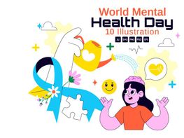 10 World Mental Health Day Illustration preview picture