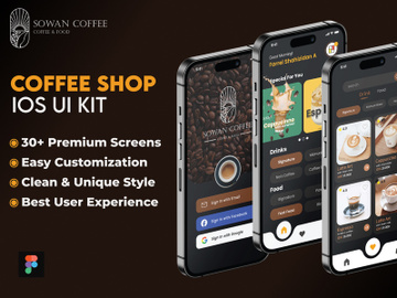 Sowan Coffee - UI Kit Coffee Shop App preview picture