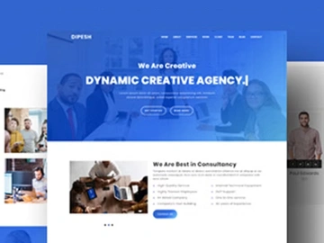 Creative Agency HTML Template preview picture