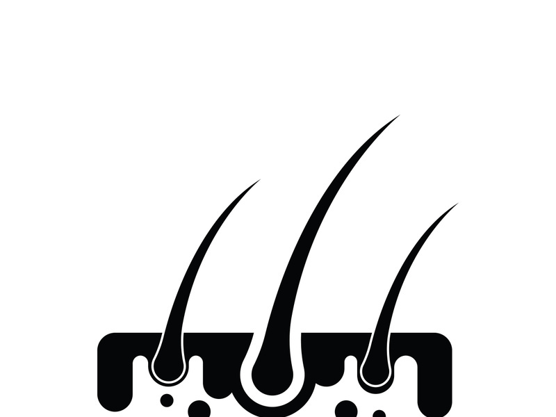 style haircut icon illustration