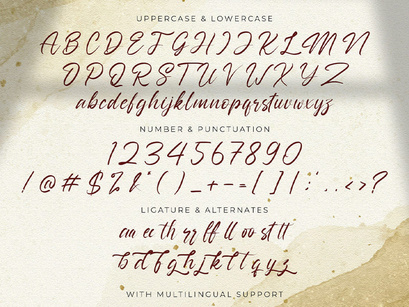 Nathallis - Handwritten Font