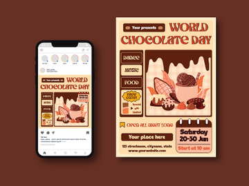 Chocolate Day Flyer preview picture