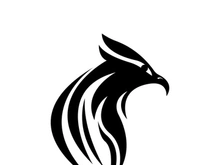 Falcon logo template vector illustration design