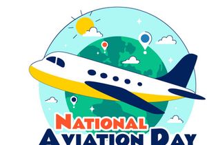 10 National Aviation Day Illustration