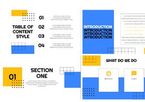 Geometric Presentation Template