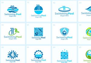 35+ Swimming Pool Logo Bundle