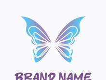 Butterfly logo design