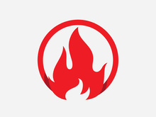 Fire flame vector illustration design