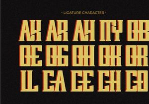 Senior Varsity - Vintage Slab Serif