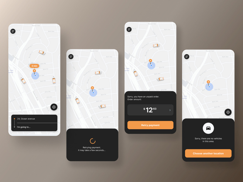 Taxi Booking App #7