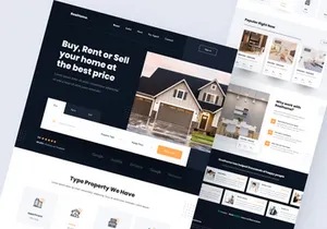 Real estate Landing page