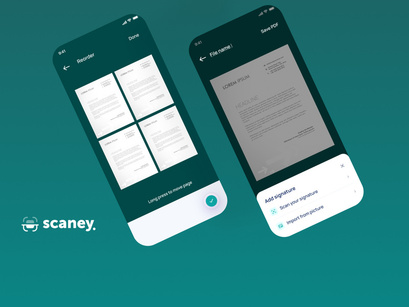 Scaney - Document Scanner App