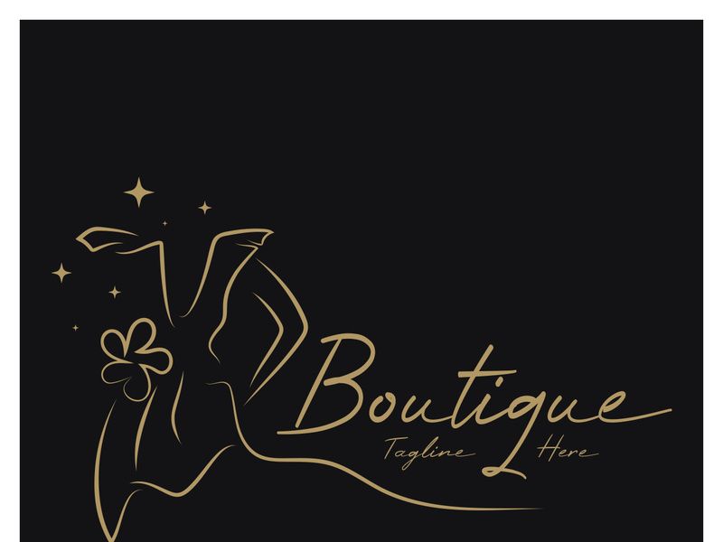 elegant women's fashion logo, clothing, boutique, convection, tailor, garment, business, apparel, fashion designer