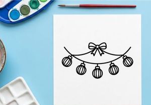 Holiday celebration concept with festive decorations