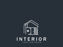 Home Interior logo building design template architecture unique styles