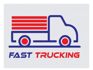 Unique Trucking Logo Collection in adobe illustrator preview picture