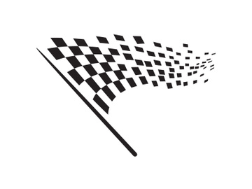 Race flag design illustration preview picture