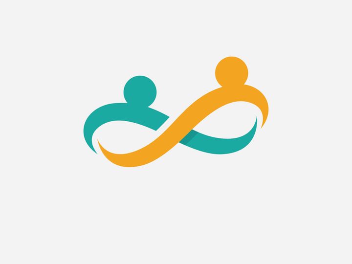 Community  network and social  Health Logo  icon design template