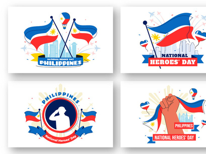 10 Philippines Heroes Day Illustration
